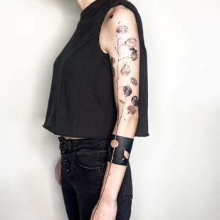 🔥 Fotos quentes, portfólio de modelos  #41349 Artista de tatuagem Ivoire Noir