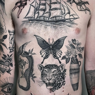 🔥 Fotos quentes, portfólio de modelos  #56667 Artista de tatuagem Justin Olivier