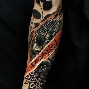 🔥 Fotos quentes, portfólio de modelos  #72012 Artista de tatuagem Vladimir Solovev