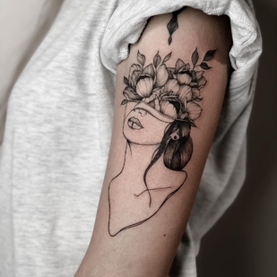 🔥 Fotos quentes, portfólio de modelos  #72368 Artista de tatuagem Kseniia Grazhdan