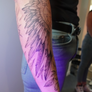 🔥 Fotos quentes, portfólio de modelos  #72546 Artista de tatuagem Sasha Hemelaer