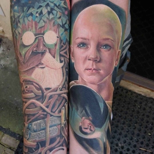 🔥 Fotos quentes, portfólio de modelos  #1492 Artista de tatuagem Maks Kornev