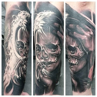 🔥 Fotos quentes, portfólio de modelos  #1484 Artista de tatuagem Maks Kornev