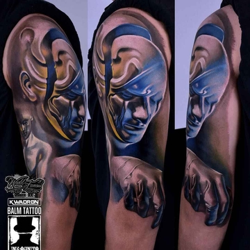 Tatuagem surrealista por TOFI