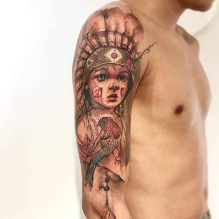 🔥 Fotos quentes, portfólio de modelos  #12409 Artista de tatuagem Lincoln Lima