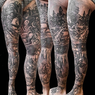 🔥 Fotos quentes, portfólio de modelos  #22733 Artista de tatuagem Marcin Pawlus