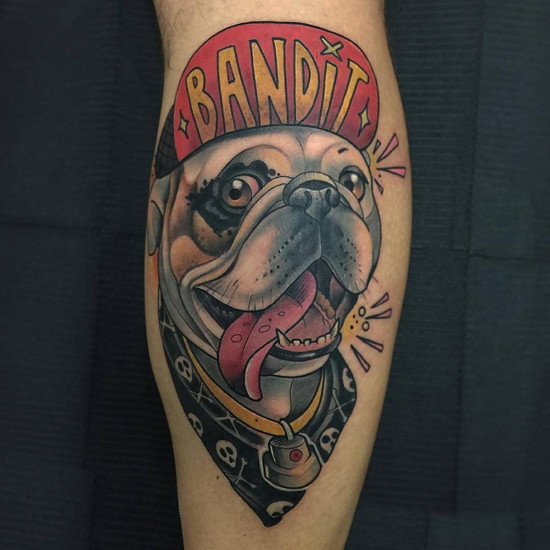 Artista de tatuagem Guindero