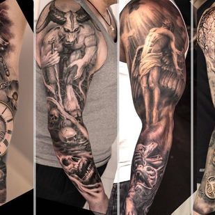 🔥 Fotos quentes, portfólio de modelos  #23355 Artista de tatuagem Darwin Enriquez