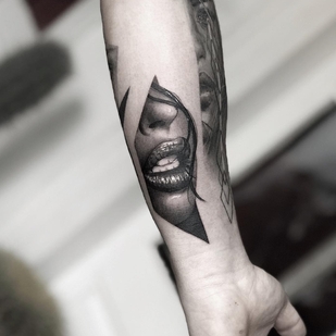 🔥 Fotos quentes, portfólio de modelos  #23001 Artista de tatuagem Victor del Fueyo de la Torre