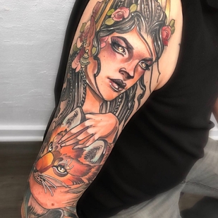 🔥 Fotos quentes, portfólio de modelos  #23409 Artista de tatuagem Marty Early