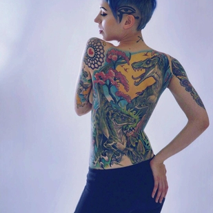 🔥 Fotos quentes, portfólio de modelos  #23095 Modelo de tatuagem Claire West