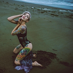 🔥 Fotos quentes, portfólio de modelos  #23091 Modelo de tatuagem Claire West