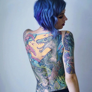 🔥 Fotos quentes, portfólio de modelos  #23101 Modelo de tatuagem Claire West