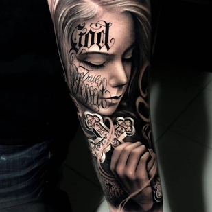 🔥 Fotos quentes, portfólio de modelos  #23326 Artista de tatuagem Samurai Standoff