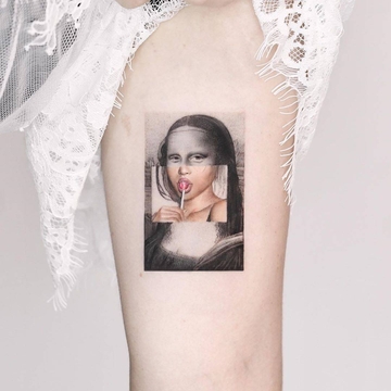 Tatuagem de micro-realismo por Edit Paints