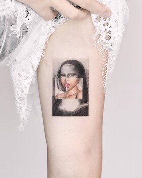 Tatuagem de micro-realismo por Edit Paints