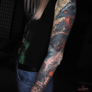 🔥 Fotos quentes, portfólio de modelos  #32295 Artista de tatuagem Oleg kaBe