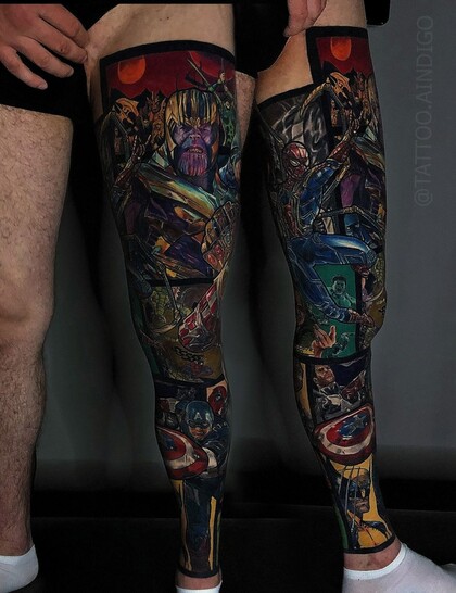 Ideias de tatuagem #42114 Tatuador Andrey Indigo