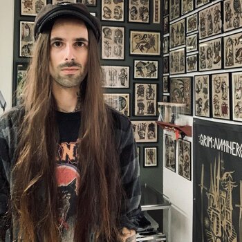 Artista de tatuagem Grim Antihero
