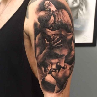 🔥 Fotos quentes, portfólio de modelos  #1575 Artista de tatuagem Massi Novecento