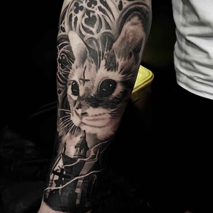 🔥 Fotos quentes, portfólio de modelos  #1574 Artista de tatuagem Massi Novecento