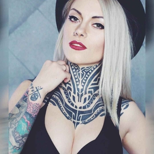 🔥 Fotos quentes, portfólio de modelos  #2225 Modelo de tatuagem Teya Salat