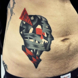 🔥 Fotos quentes, portfólio de modelos  #1769 Artista de tatuagem David Cote Peyote