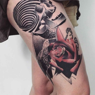 🔥 Fotos quentes, portfólio de modelos  #2163 Artista de tatuagem Timur Lysenko