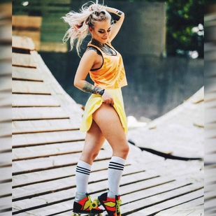 🔥 Fotos quentes, portfólio de modelos  #2221 Modelo de tatuagem Teya Salat