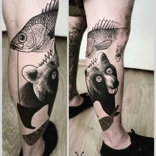 🔥 Fotos quentes, portfólio de modelos  #2169 Artista de tatuagem Timur Lysenko