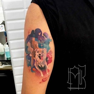 🔥 Fotos quentes, portfólio de modelos  #2318 Artista de tatuagem Lesha Lauz