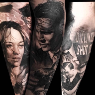 🔥 Fotos quentes, portfólio de modelos  #1591 Artista de tatuagem Massi Novecento