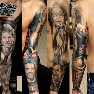 🔥 Fotos quentes, portfólio de modelos  #2472 Artista de tatuagem Ilya Fominyh