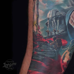 🔥 Fotos quentes, portfólio de modelos  #2146 Artista de tatuagem Evgeniy Knysh (Levgen)