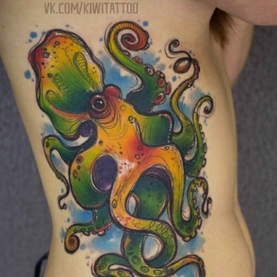 🔥 Fotos quentes, portfólio de modelos  #1630 Artista de tatuagem Victoria KIWI Grigorieva