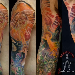 🔥 Fotos quentes, portfólio de modelos  #1602 Artista de tatuagem Ivan Buharov