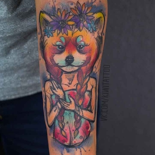 🔥 Fotos quentes, portfólio de modelos  #1624 Artista de tatuagem Victoria KIWI Grigorieva