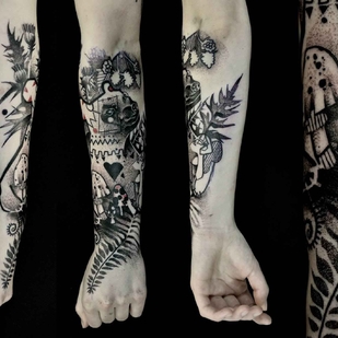 🔥 Fotos quentes, portfólio de modelos  #13012 Artista de tatuagem Katarzyna Krutak