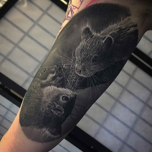 🔥 Fotos quentes, portfólio de modelos  #12951 Artista de tatuagem Owen Paulls