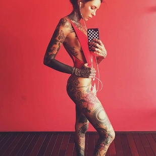 🔥 Fotos quentes, portfólio de modelos  #24223 Modelo de tatuagem María Candelaria Tinelli