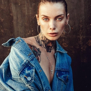 🔥 Fotos quentes, portfólio de modelos  #25029 Modelo de tatuagem Valentina Belleza