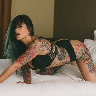 🔥 Fotos quentes, portfólio de modelos  #25399 Modelo de tatuagem Nikki Nichole