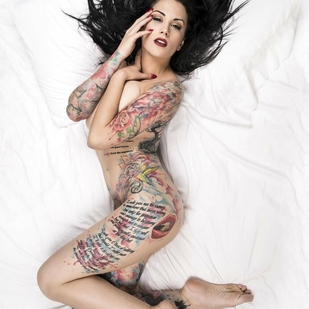 🔥 Fotos quentes, portfólio de modelos  #25400 Modelo de tatuagem Nikki Nichole