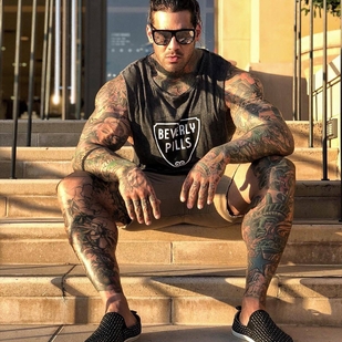 🔥 Fotos quentes, portfólio de modelos  #24846 Modelo de tatuagem Michael Giovanni Rivera