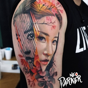 🔥 Fotos quentes, portfólio de modelos  #24809 Artista de tatuagem Neo Parker (Rober Pedragosa)