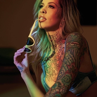 🔥 Fotos quentes, portfólio de modelos  #24460 Modelo de tatuagem Madelyn Lance