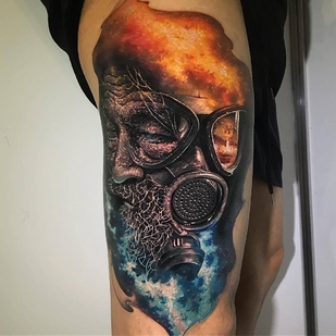 🔥 Fotos quentes, portfólio de modelos  #25146 Artista de tatuagem Chris Mata'afa