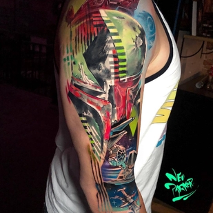 🔥 Fotos quentes, portfólio de modelos  #24816 Artista de tatuagem Neo Parker (Rober Pedragosa)