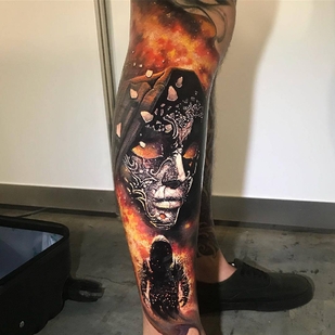 🔥 Fotos quentes, portfólio de modelos  #25145 Artista de tatuagem Chris Mata'afa