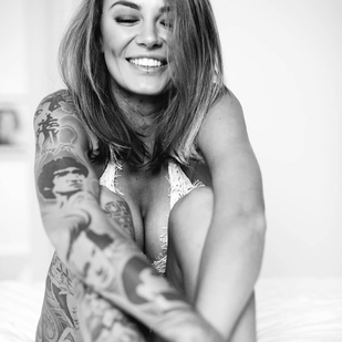 🔥 Fotos quentes, portfólio de modelos  #25180 Modelo de tatuagem ERIC LIYAH KANE